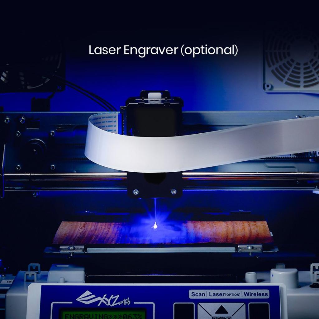 3D-принтер XYZprinting printing da Vinci Junior 3 в 1 з WiFi (3F1JSXEU01B)