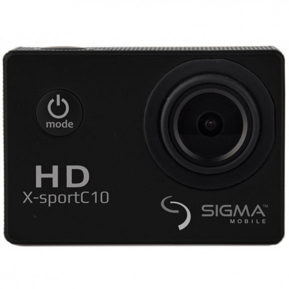 Екшн-камера Sigma Mobile X-sport C10 black (4827798324226)