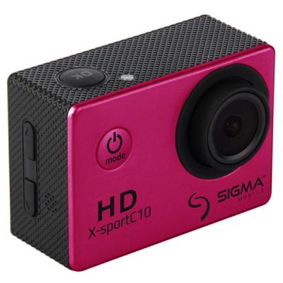 Екшн-камера Sigma Mobile X-sport C10 pink (4827798324240)