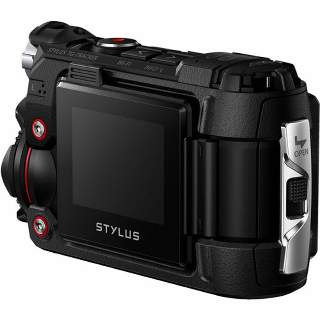 Екшн-камера Olympus TG-Tracker Black (Waterproof - 30m; Wi-Fi; GPS) (V104180BE000)