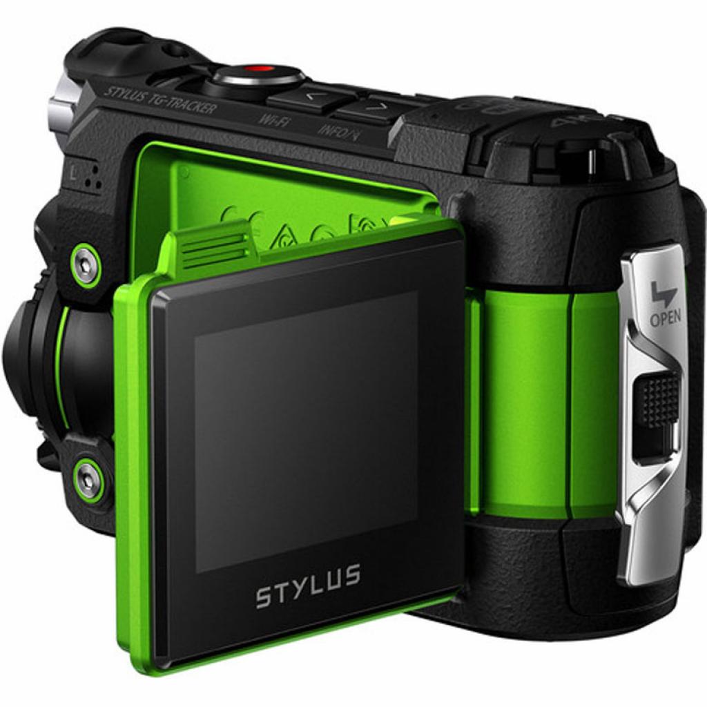 Екшн-камера Olympus TG-Tracker Green (Waterproof - 30m; Wi-Fi; GPS) (V104180EE000)