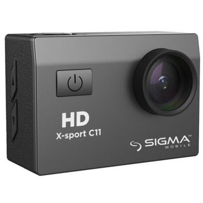 Екшн-камера Sigma Mobile X-sport C11 black (4827798324110)