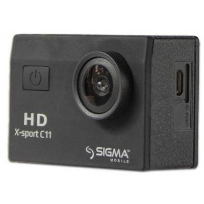 Екшн-камера Sigma Mobile X-sport C11 black (4827798324110)