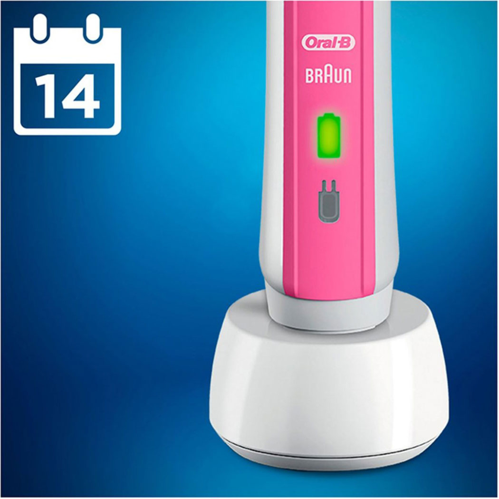 Електрична зубна щітка Oral-B PRO2 2500 D 501.513.2 X Pink Cross Action