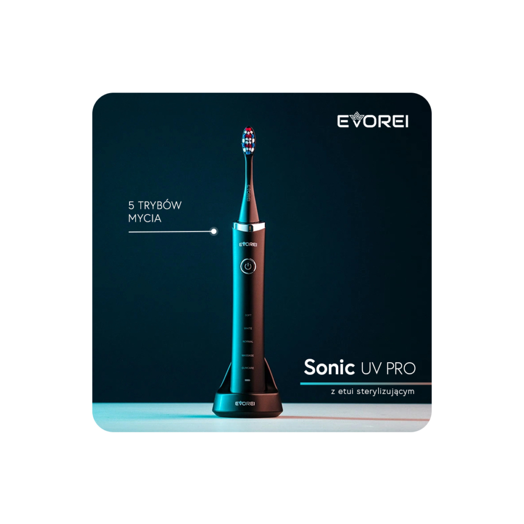 Електрична зубна щітка Evorei SONIC UV PRO SONIC TOOTH BRUSH (592479671901)