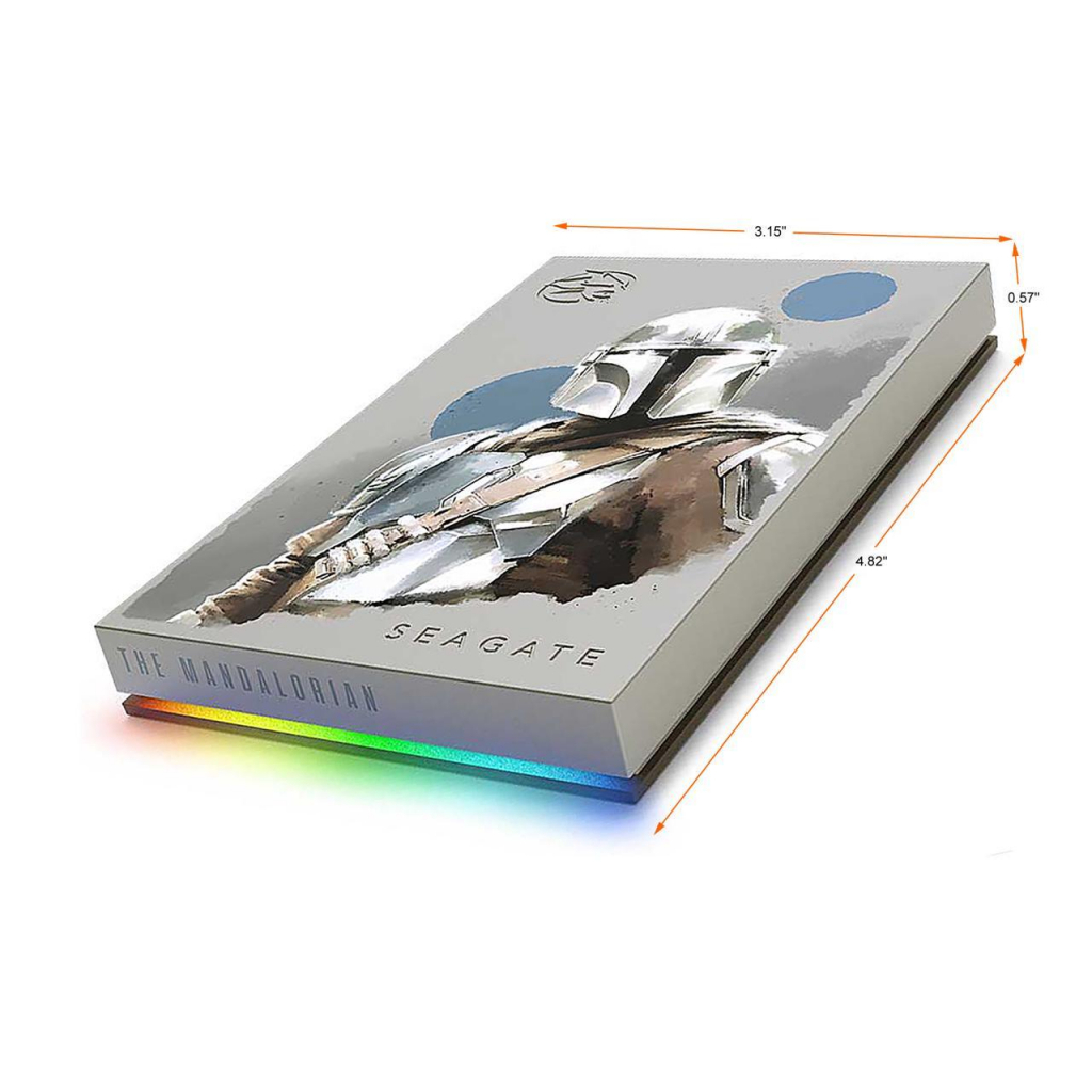 Зовнішній жорсткий диск 2.5" 2TB FireCuda Gaming Hard Drive Star Wars edition Seagate (STKL2000405)