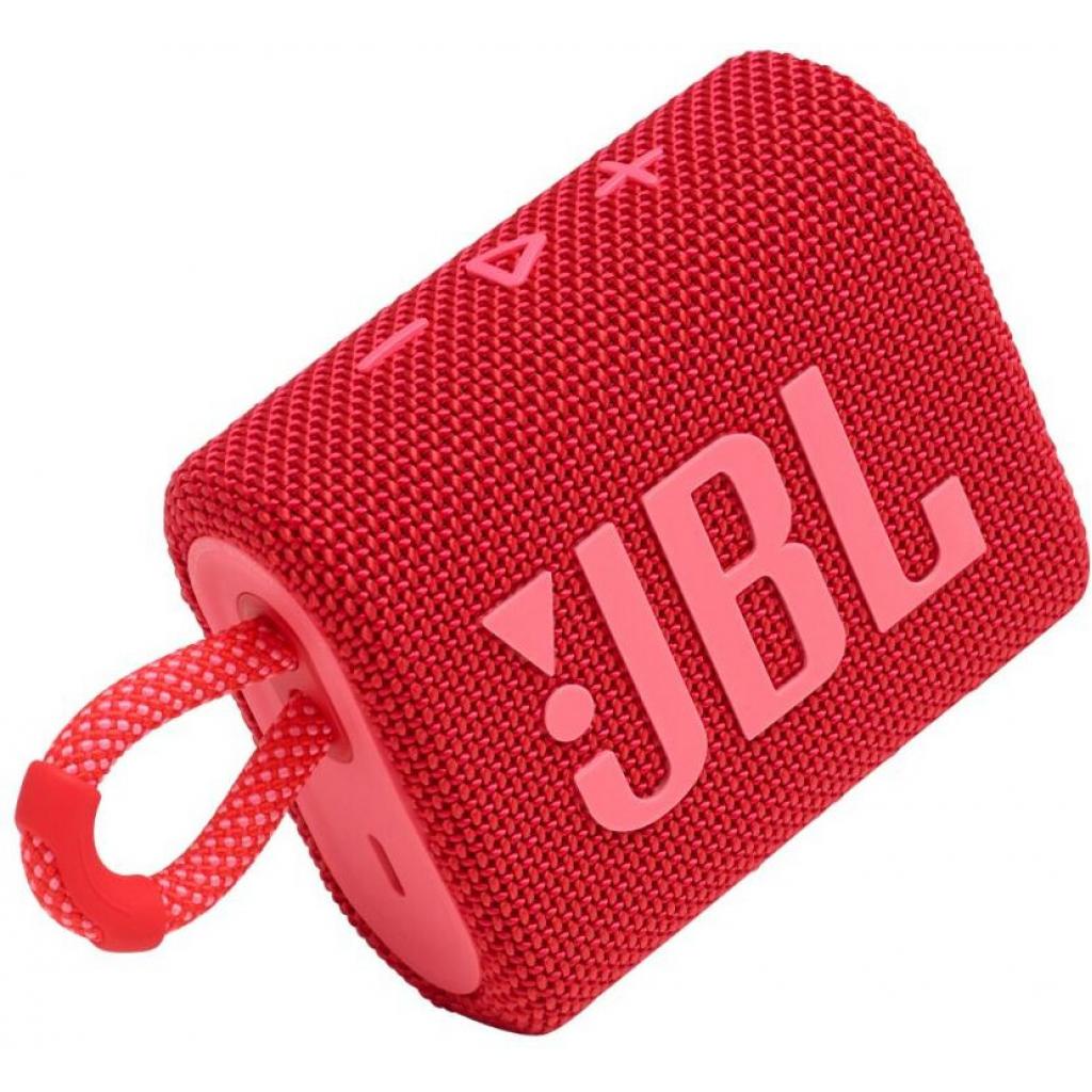 Акустична система JBL Go 3 Red (JBLGO3RED)