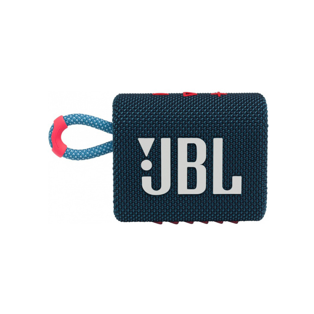 Акустична система JBL Go 3 Blue Coral (JBLGO3BLUP)