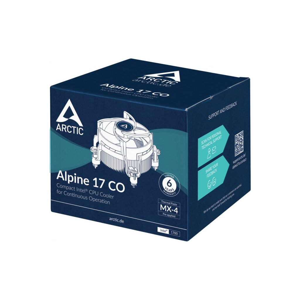 Кулер до процесора Arctic Alpine 17 CO (ACALP00041A)