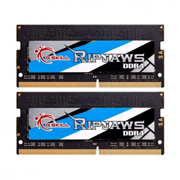 Модуль пам'яті для ноутбука SoDIMM DDR4 32GB (2x16GB) 3200 MHz Ripjaws G.Skill (F4-3200C22D-32GRS)