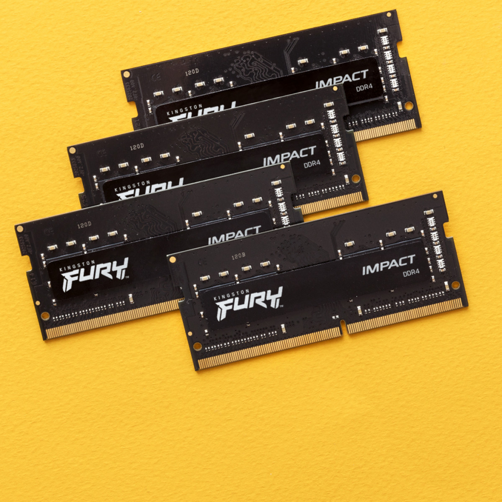 Модуль пам'яті для ноутбука SoDIMM DDR4 16GB (2x8GB) 3200 MHz Fury Impact Kingston Fury (ex.HyperX) (KF432S20IBK2/16)