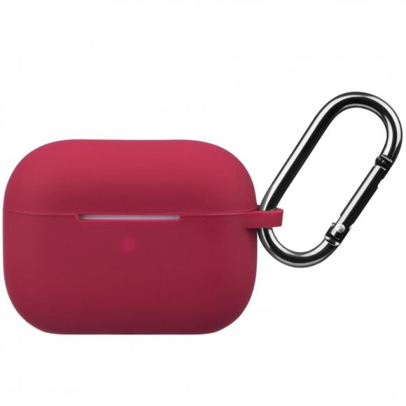 Чохол для навушників 2E для Apple AirPods Pro Pure Color Silicone 2.5 мм Cherry red (2E-PODSPR-IBPCS-2.5-CHR)
