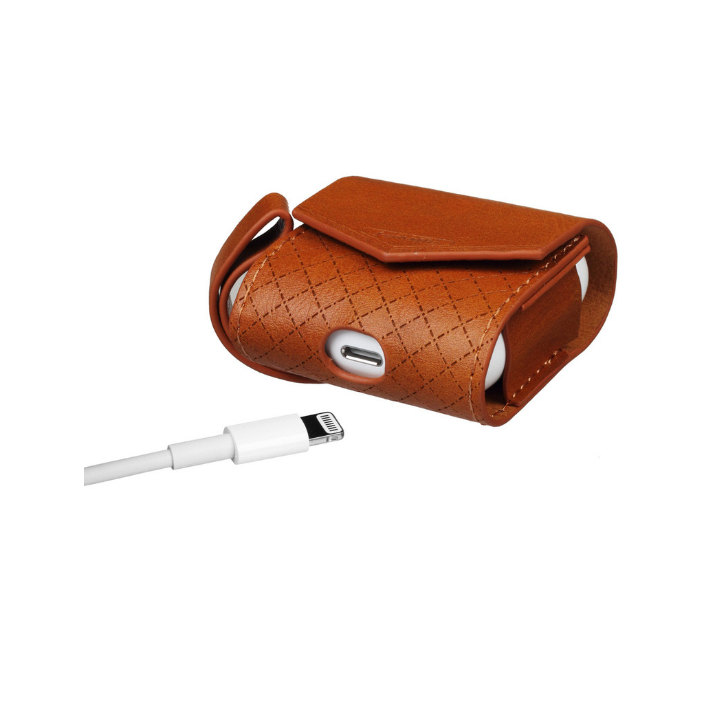 Чохол для навушників Baroque i-Smile для Apple AirPods IPH1436 Brown (702342)