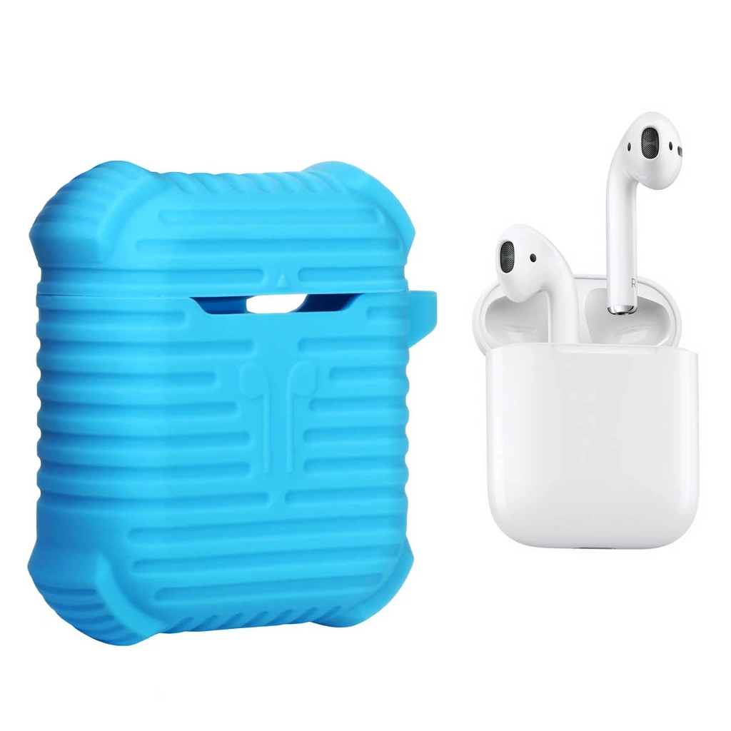Чохол для навушників Protective i-Smile для Apple AirPods IPH1371 Blue (702351)