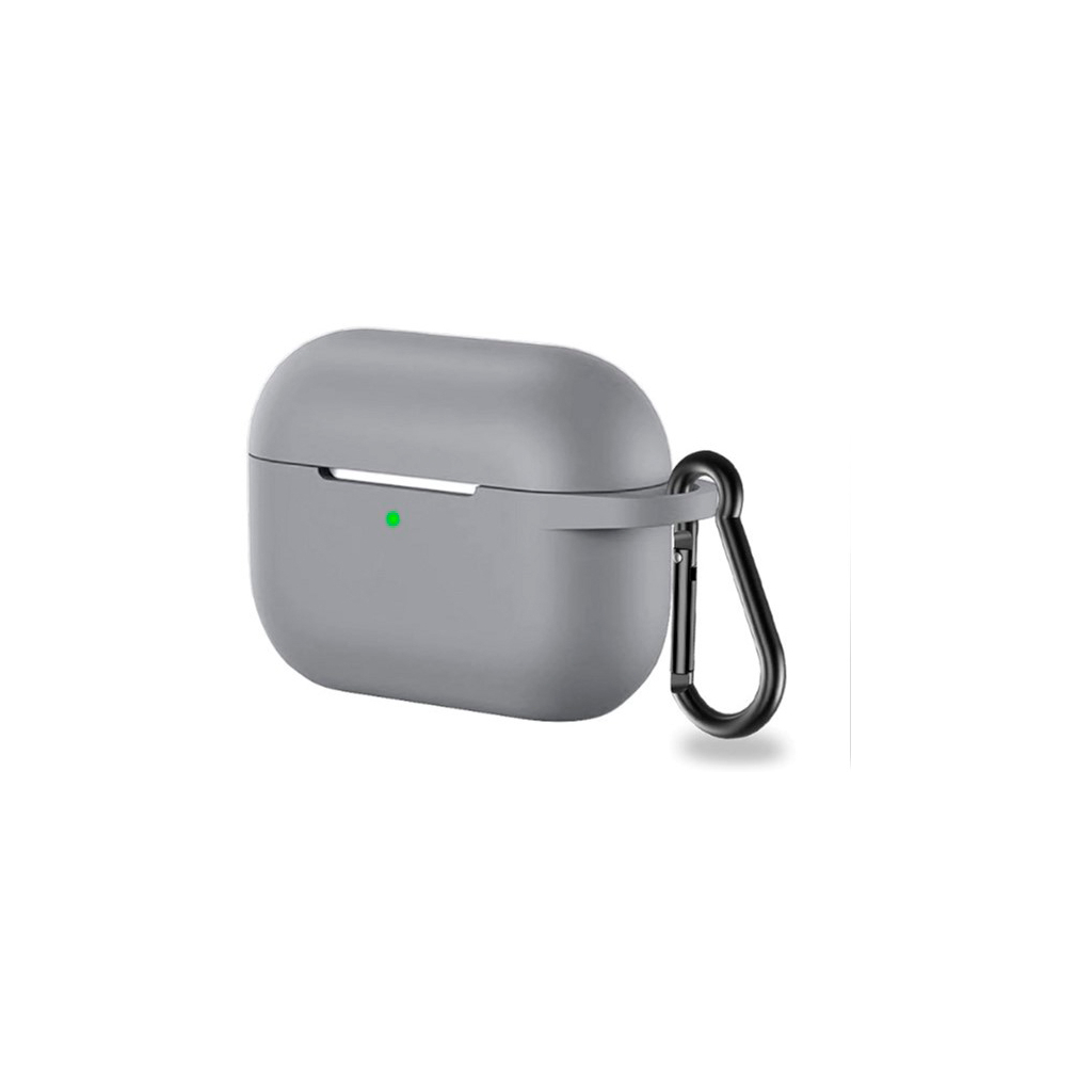 Чохол для навушників BeCover Silicon для Apple AirPods Pro Gray (704481)