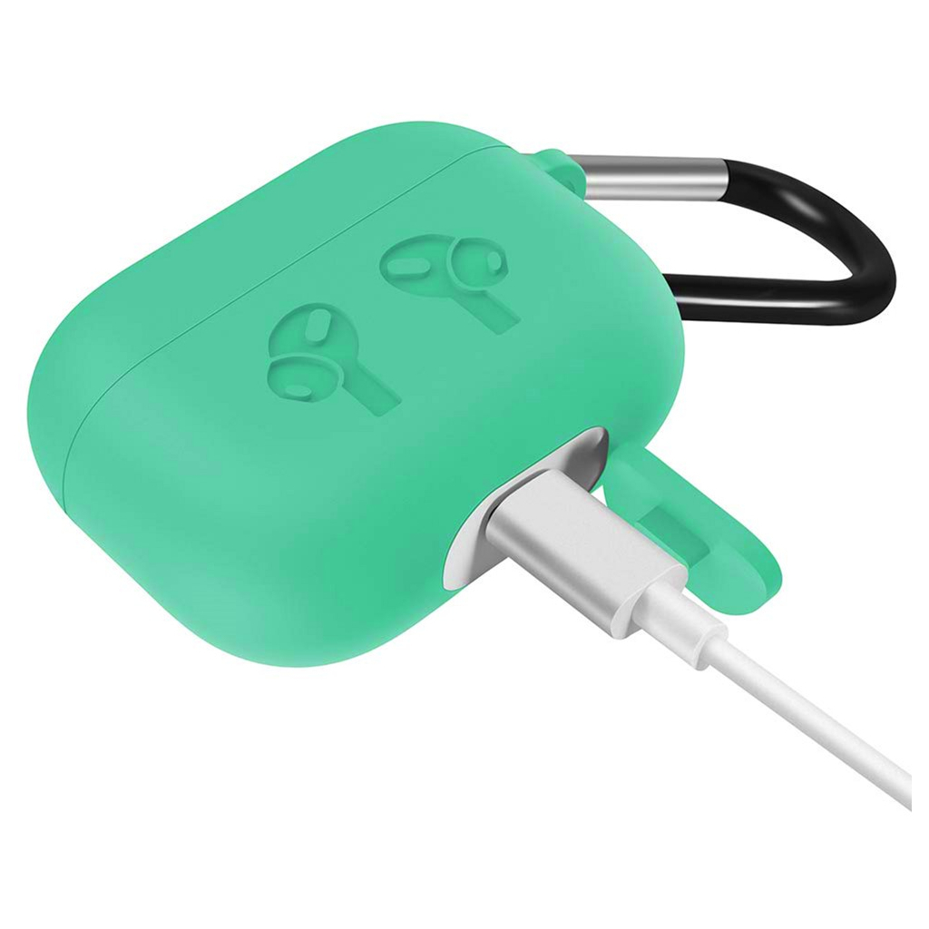 Чохол для навушників BeCover Silicon Protection для Apple AirPods Pro Green (704498)