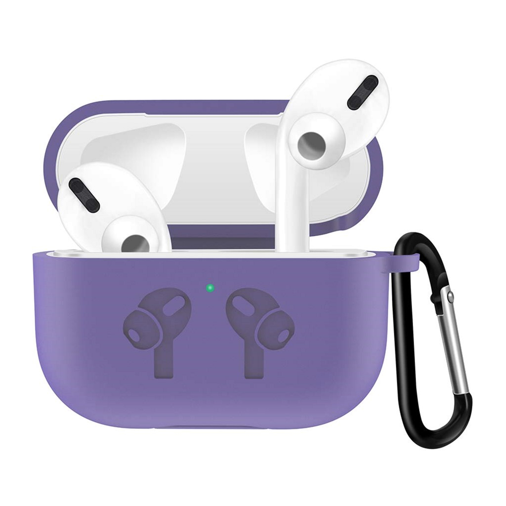 Чохол для навушників BeCover Silicon Protection для Apple AirPods Pro Light Purple (704499)