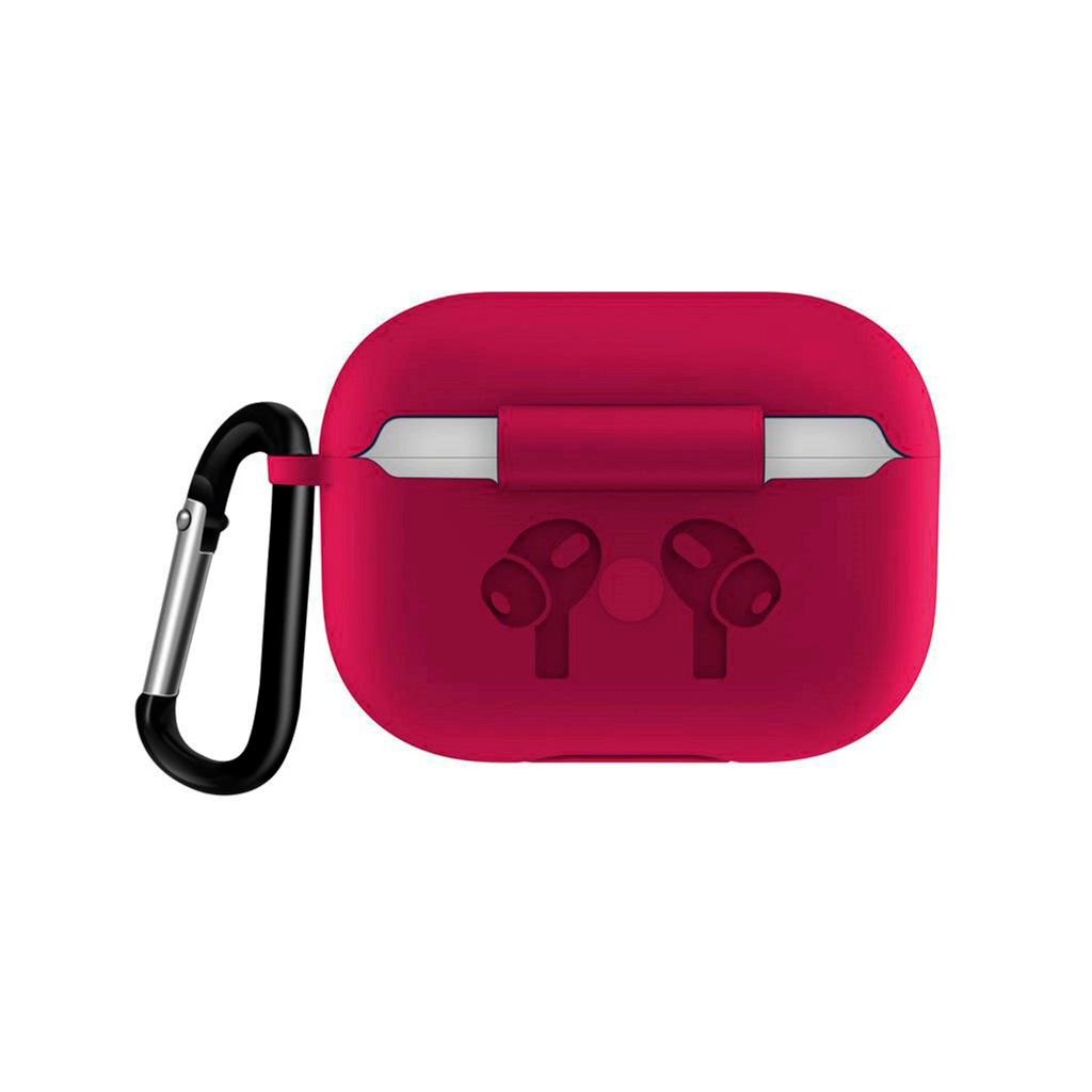 Чохол для навушників BeCover Silicon Protection для Apple AirPods Pro Rose Red (704504)