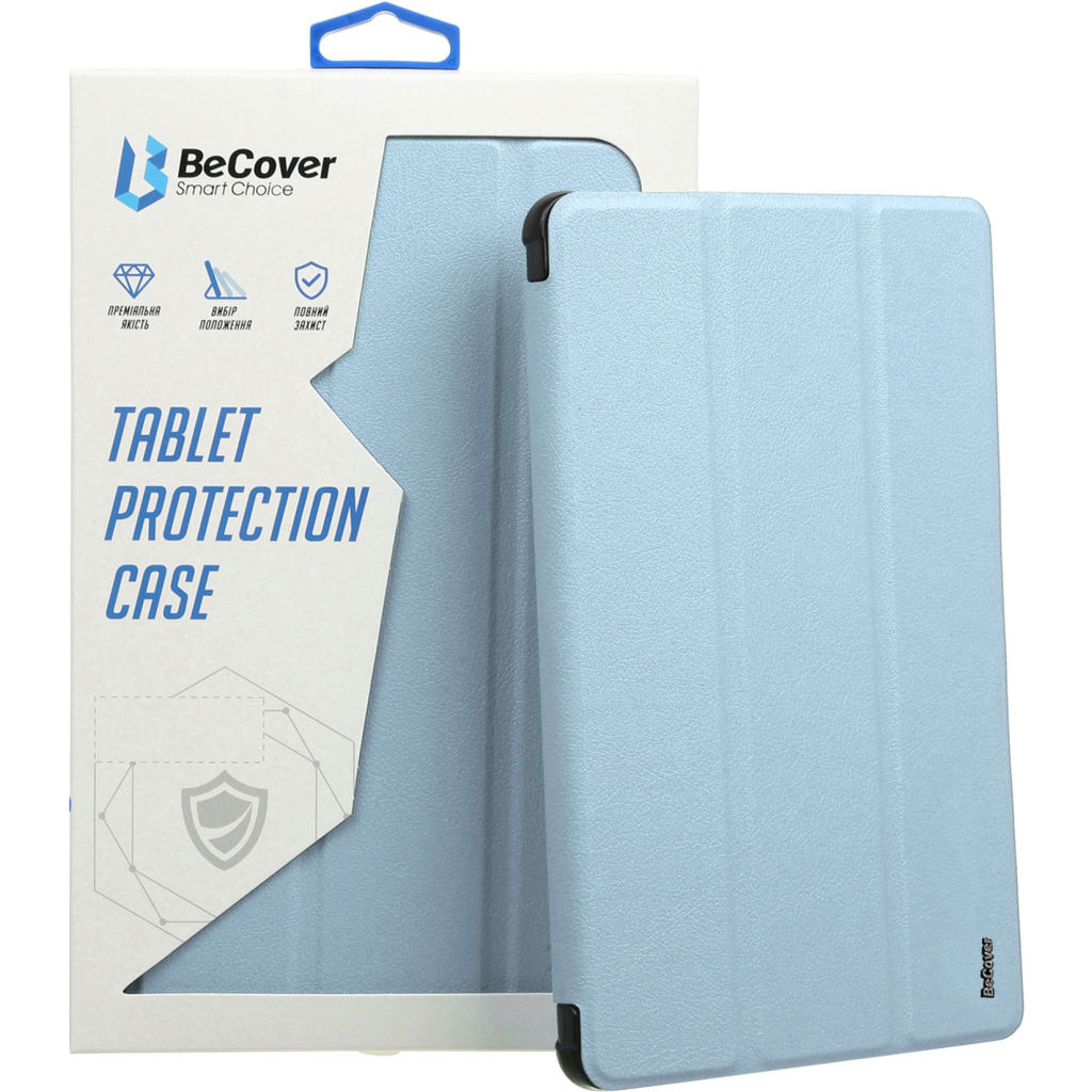 Чохол до планшета BeCover Soft Edge Pencil Mount Lenovo Tab M10 Plus TB-125F (3rd Gen) 10.61" Light Blue (708370)