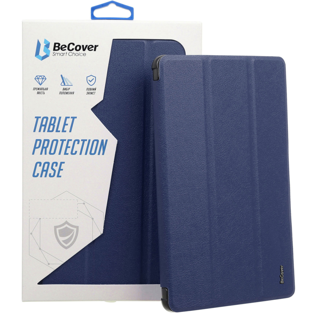 Чохол до планшета BeCover Soft Edge Pencil Mount Lenovo Tab M10 Plus TB-125F (3rd Gen) 10.61" Deep Blue (708367)