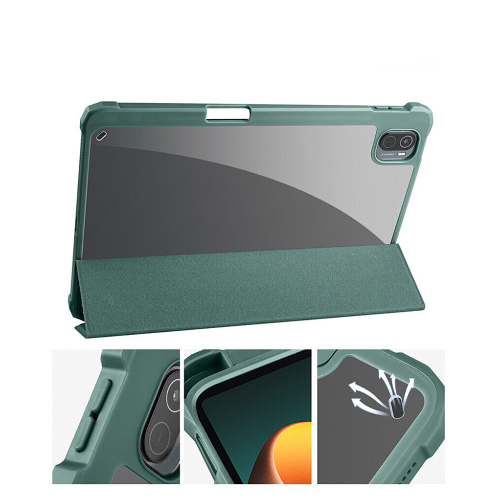 Чохол до планшета BeCover Soft Edge Pencil Mount Xiaomi Mi Pad 5 / 5 Pro Dark Green (708363)