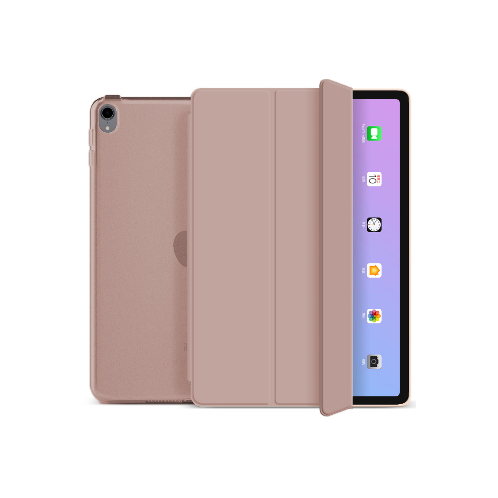 Чохол до планшета BeCover Tri Fold Hard Apple iPad mini 6 2021 Rose Gold (706859)