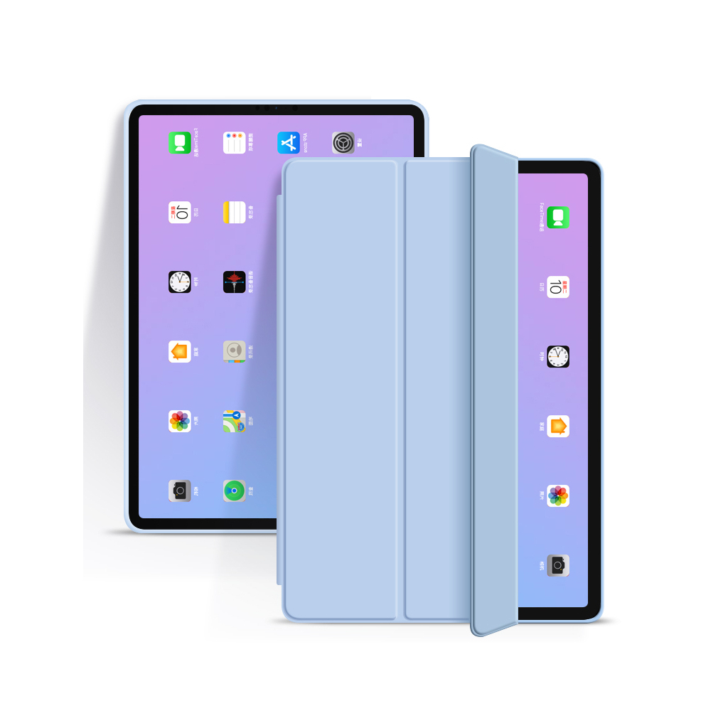 Чохол до планшета BeCover Tri Fold Soft TPU Apple iPad mini 6 2021 Light Blue (706723)