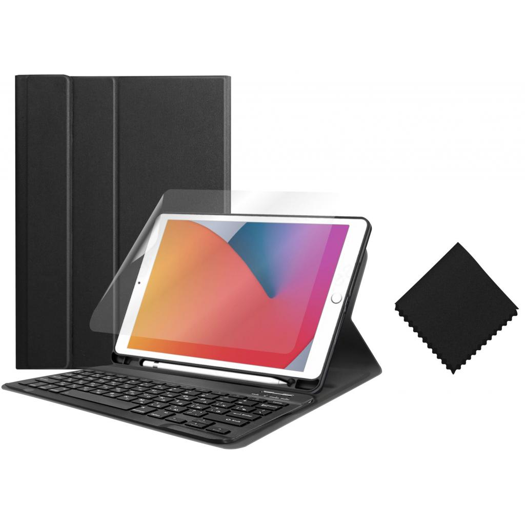 Чохол до планшета AirOn Premium iPad 10.2" 2019/2020/2021 7/8/9 Gen Air 3 Keyboard (4821784622496)