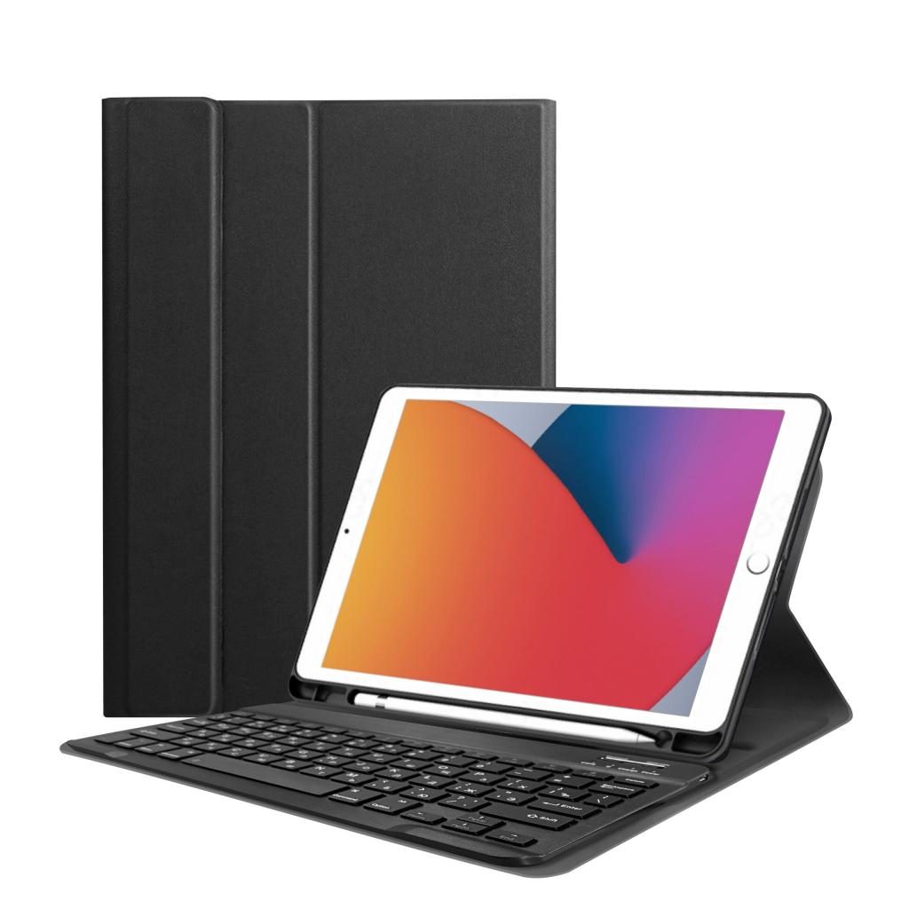 Чохол до планшета AirOn Premium iPad 10.2" 2019/2020/2021 7/8/9 Gen Air 3 Keyboard (4821784622496)