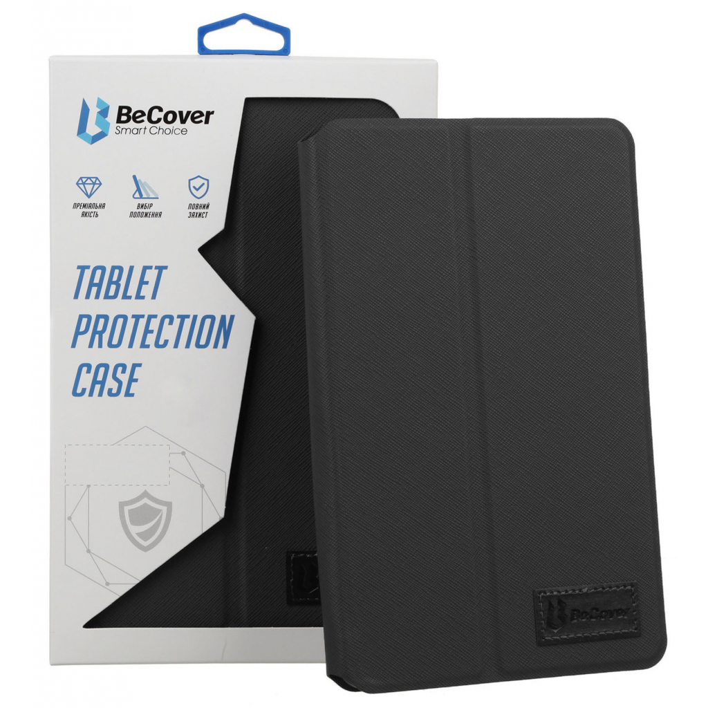 Чохол до планшета BeCover Samsung Tab S7 FE 12.4 SM-T730/SM-T735/S8 Plus 5G SM-X800/SM-X806 Black (706711)