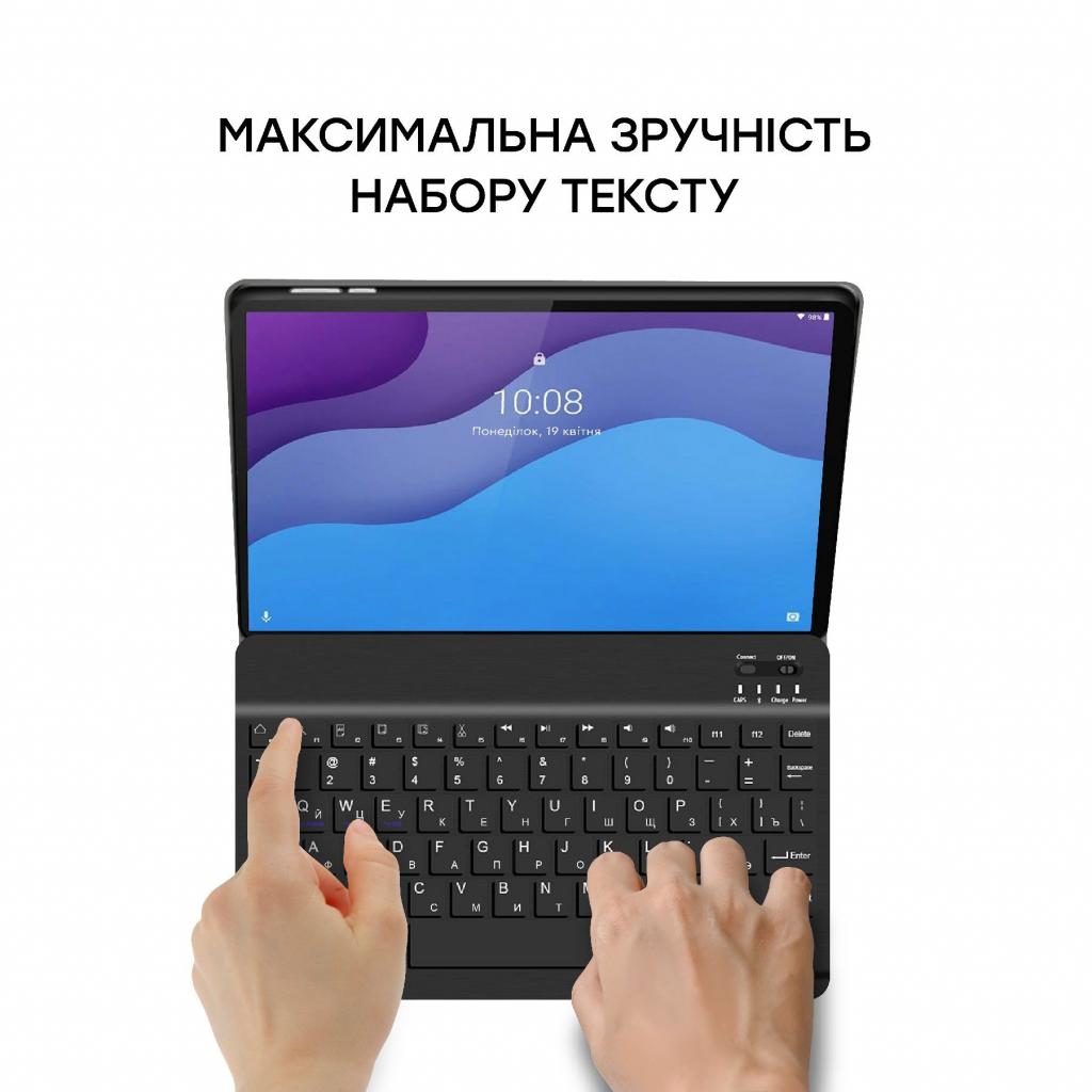 Чохол до планшета AirOn Premium Lenovo Tab M10 HD (2nd Gen) TB-X306F Bluetooth keybo (4822352781053)