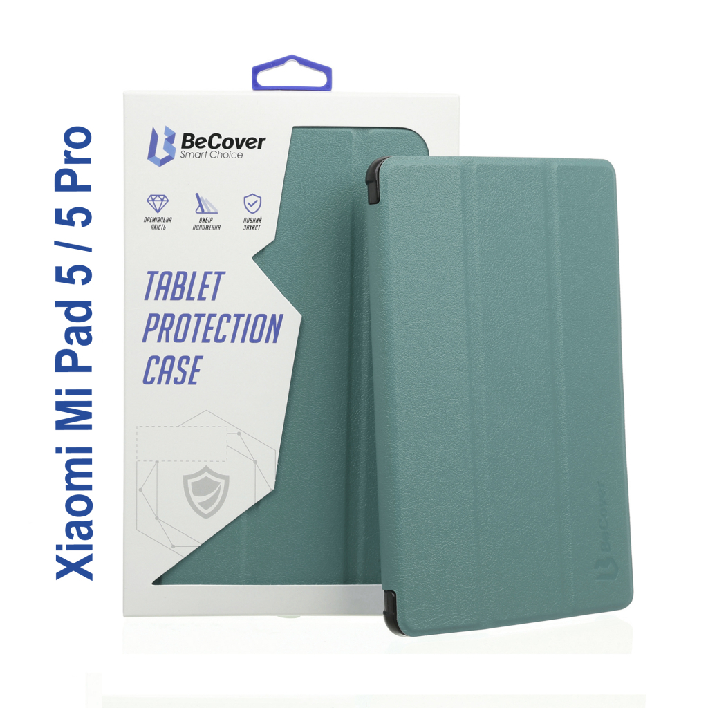 Чохол до планшета BeCover Smart Case Xiaomi Mi Pad 5 / 5 Pro Dark Green (706705)