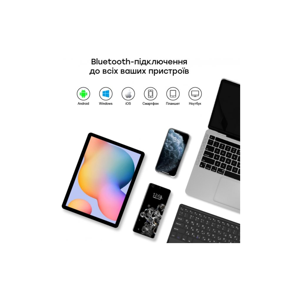 Чохол до планшета AirOn Premium Universal 10-11" BT Keyboard Touchpad (4822352781061)