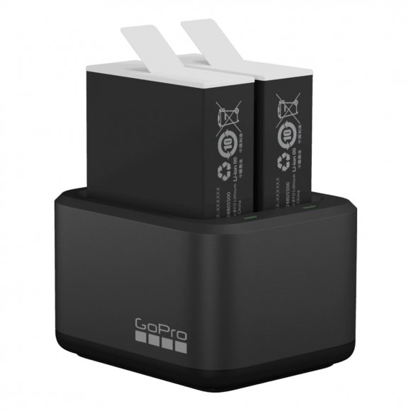 Аксесуар до екшн-камер GoPro GoPro Dual Battery Charger + battery Enduro 2 pcs for HERO11109 (ADDBD-211-EU)