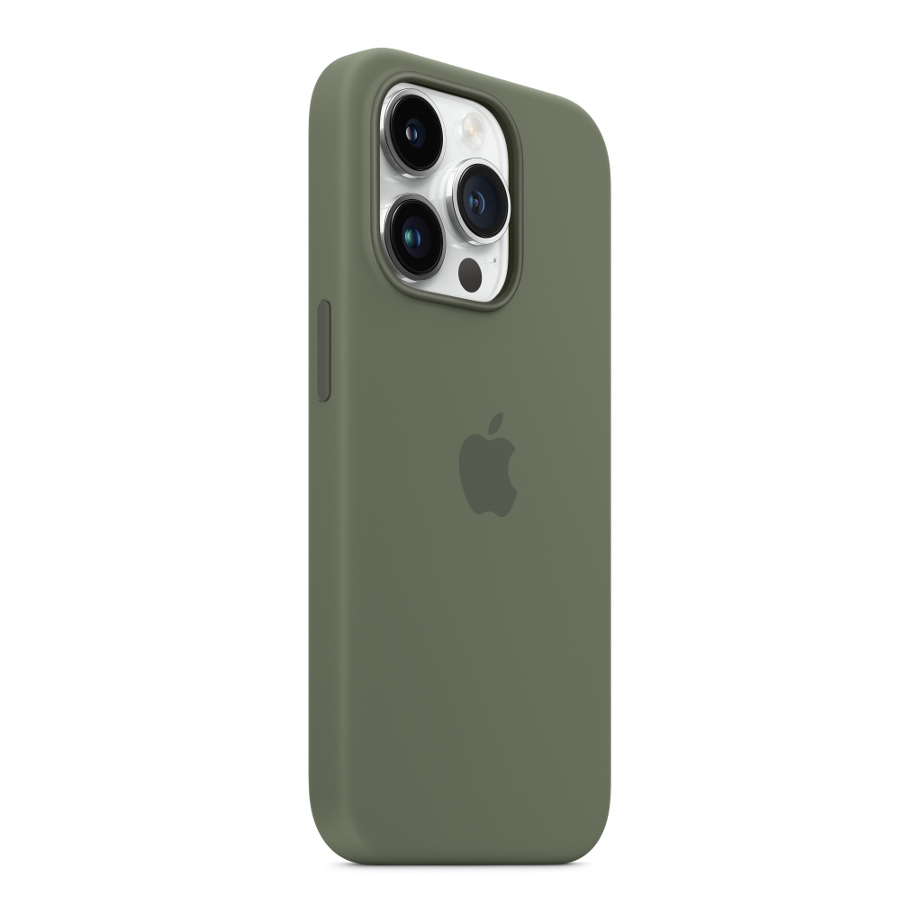 Чохол до мобільного телефона Apple iPhone 14 Pro Silicone Case with MagSafe - Olive,Model A2912 (MQUH3ZE/A)