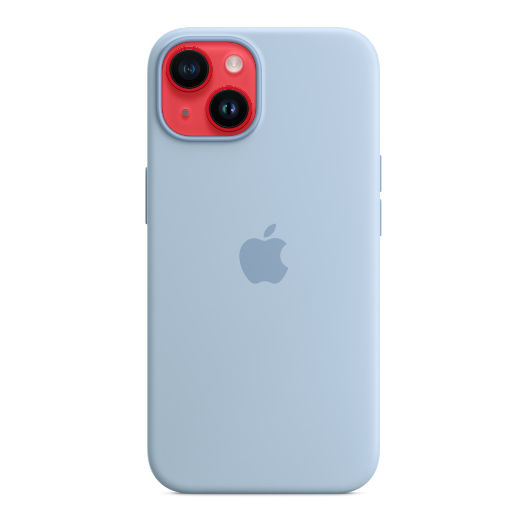 Чохол до мобільного телефона Apple iPhone 14 Silicone Case with MagSafe - Sky,Model A2910 (MQU93ZE/A)