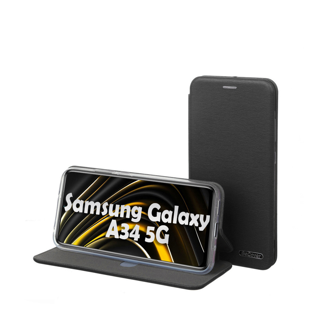 Чохол до мобільного телефона BeCover Exclusive Samsung Galaxy A34 5G SM-A346 Black (709030)
