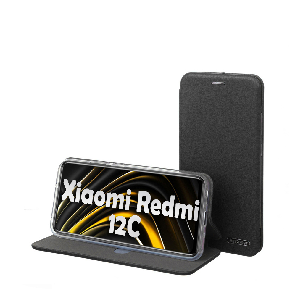 Чохол до мобільного телефона BeCover Exclusive Xiaomi Redmi 12C Black (709063)