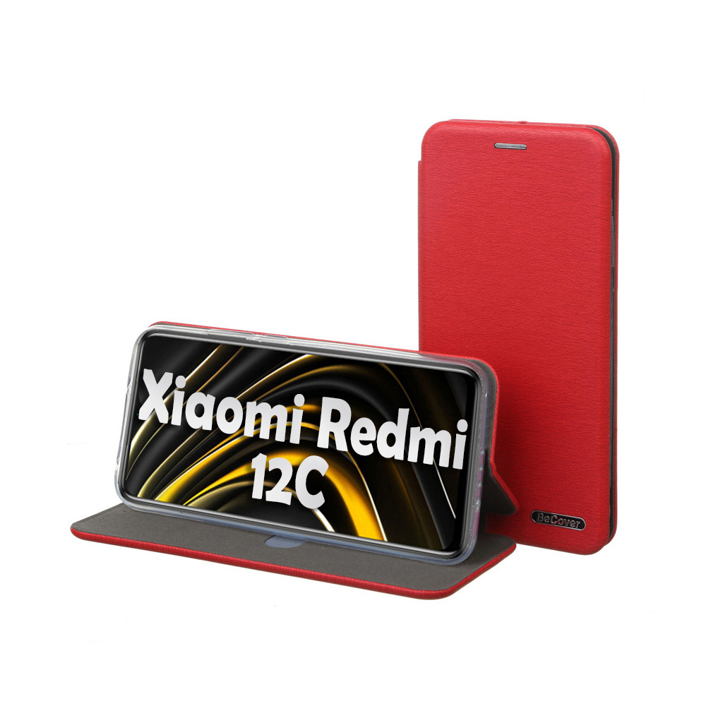 Чохол до мобільного телефона BeCover Exclusive Xiaomi Redmi 12C Burgundy Red (709064)