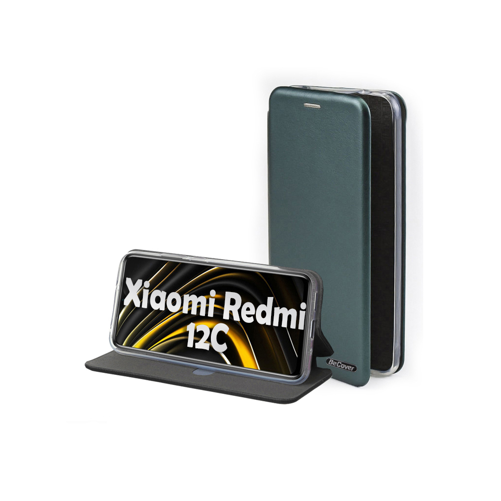 Чохол до мобільного телефона BeCover Exclusive Xiaomi Redmi 12C Dark Green (709065)