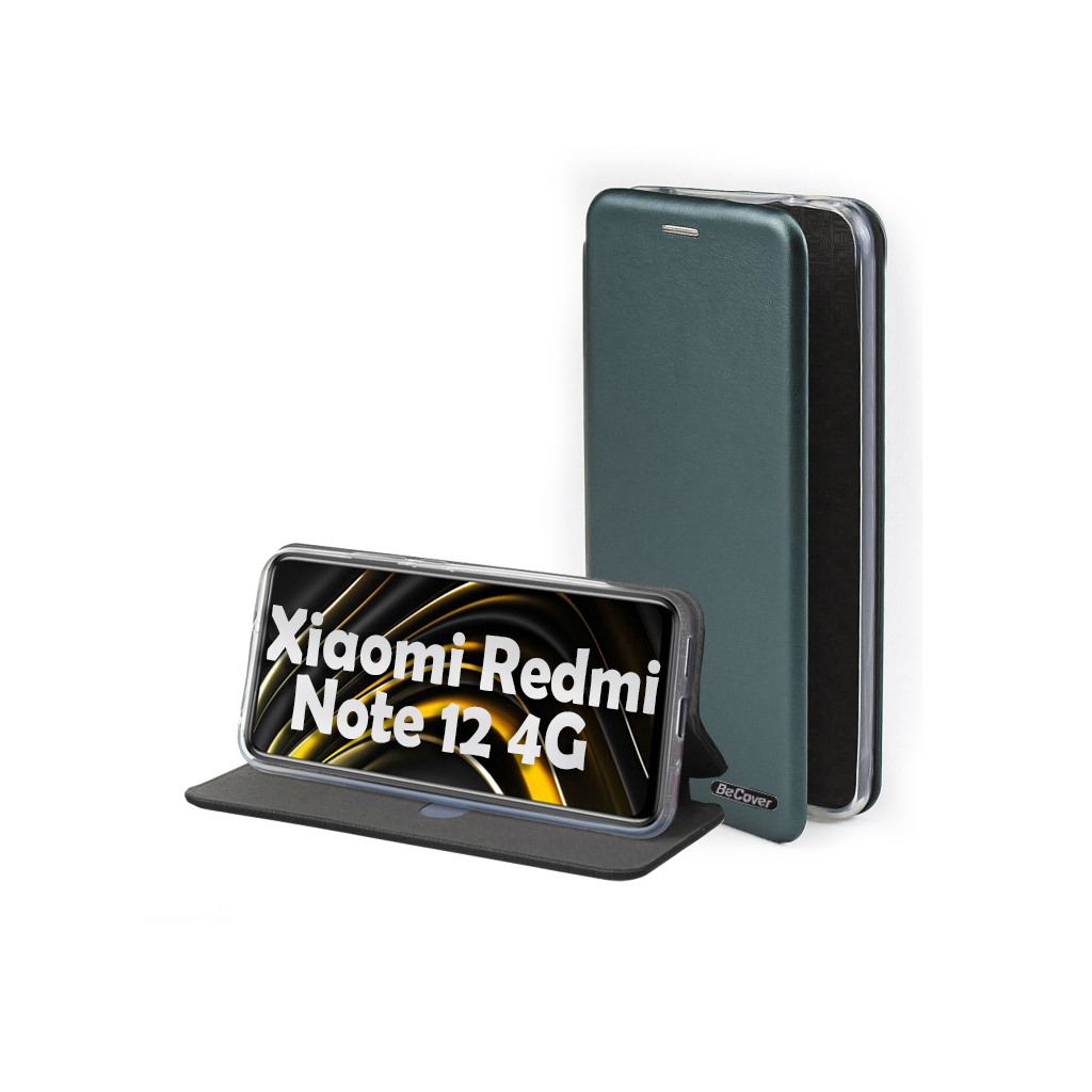 Чохол до мобільного телефона BeCover Exclusive Xiaomi Redmi Note 12 4G Dark Green (709058)
