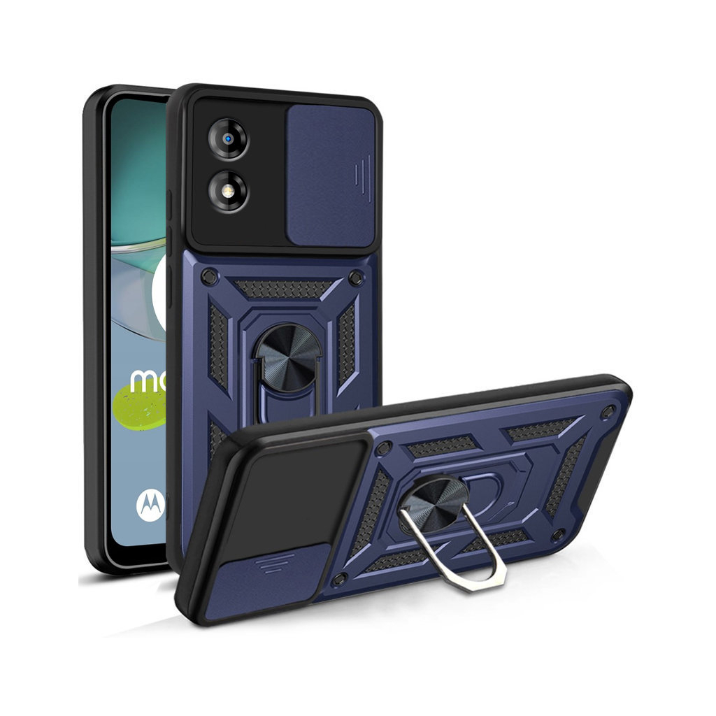 Чохол до мобільного телефона BeCover Military Motorola Moto E13 Blue (709102)