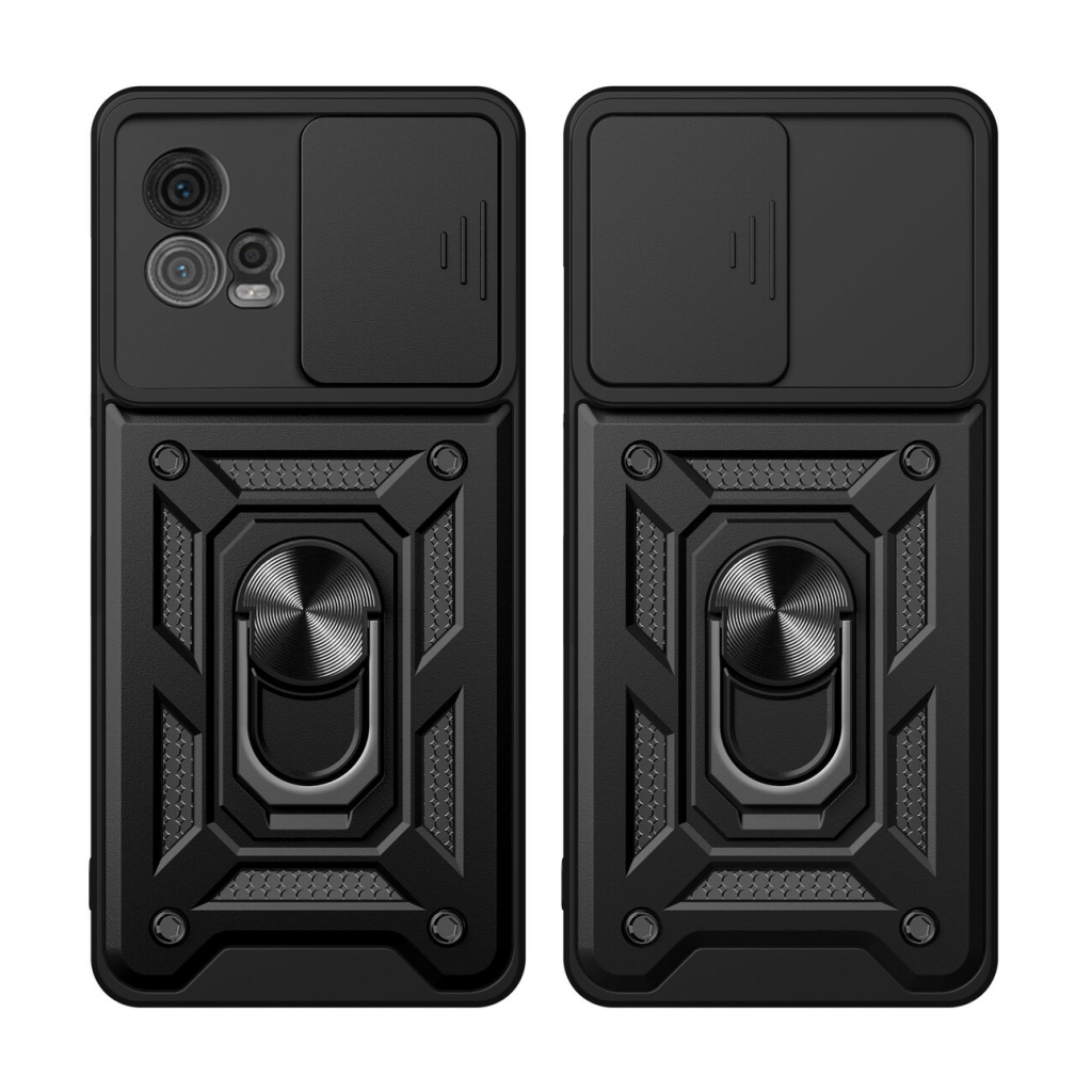 Чохол до мобільного телефона BeCover Military Motorola Moto G72 Black (709095)