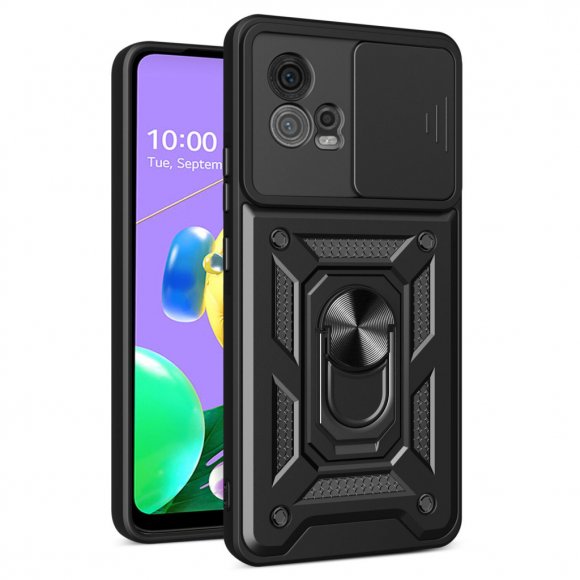 Чохол до мобільного телефона BeCover Military Motorola Moto G72 Black (709095)