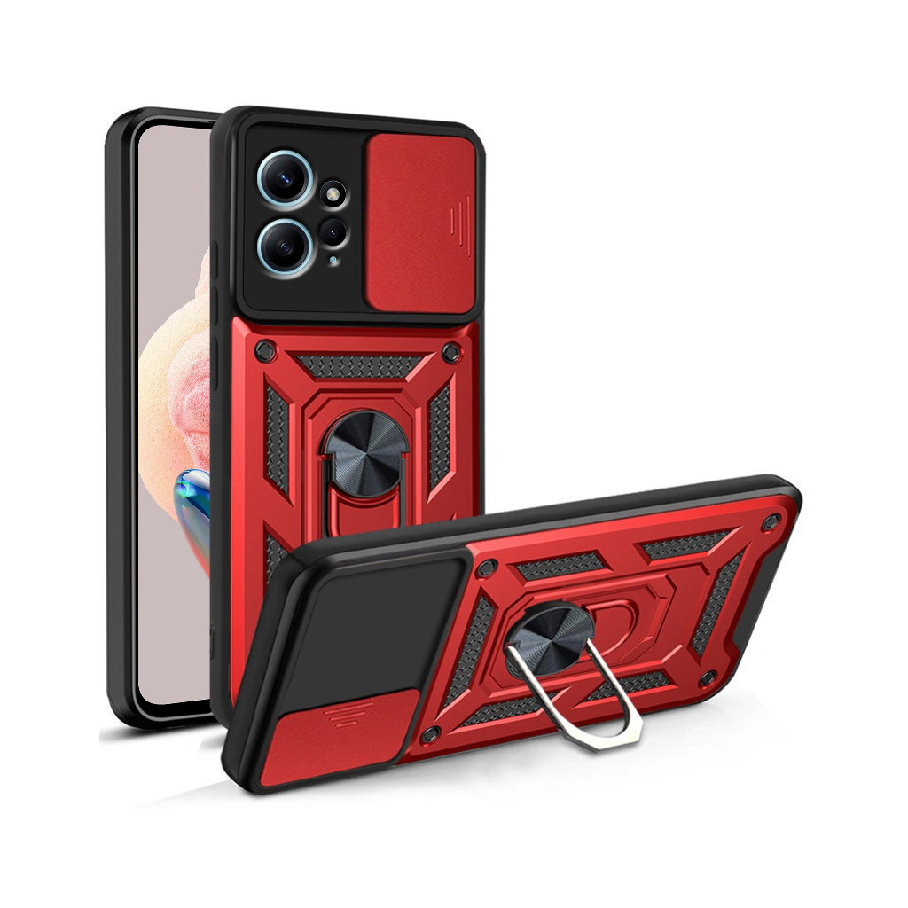 Чохол до мобільного телефона BeCover Military Xiaomi Redmi Note 12 4G Red (709158)