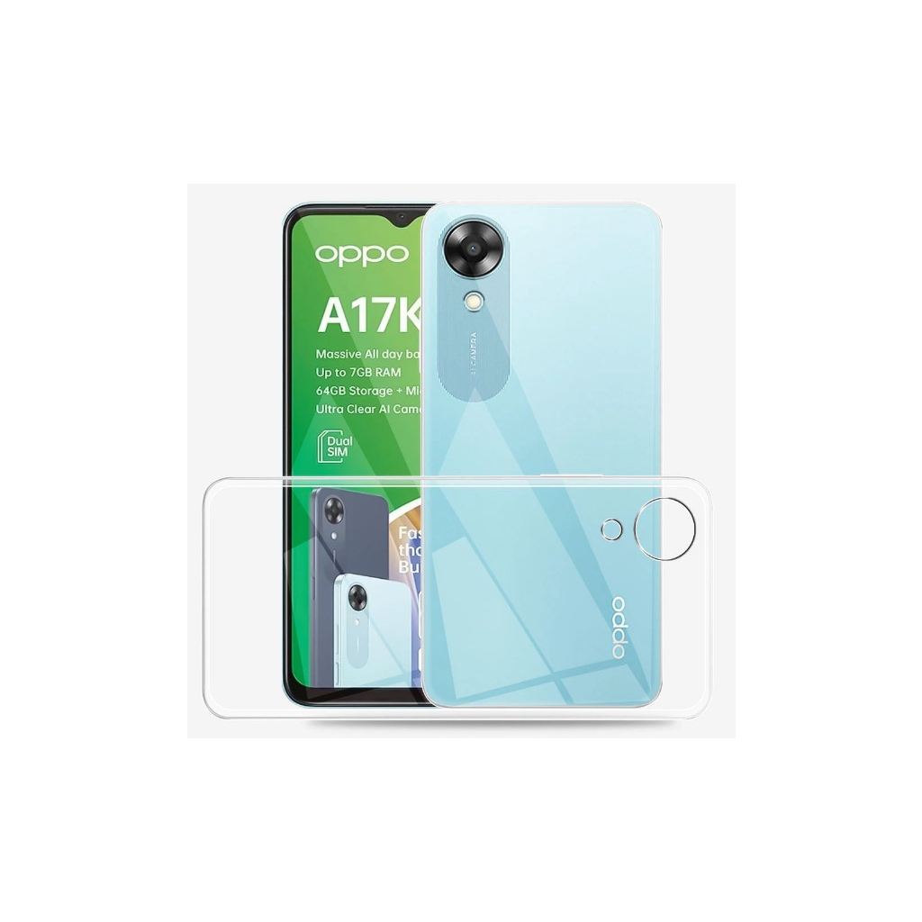 Чохол до мобільного телефона BeCover Oppo A17k 4G Transparancy (709301)