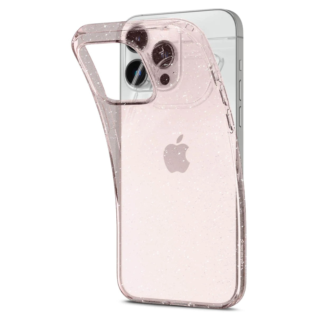 Чохол до мобільного телефона Spigen Apple Iphone 14 Pro Max Liquid Crystal Glitter, Rose Quartz (ACS04811)