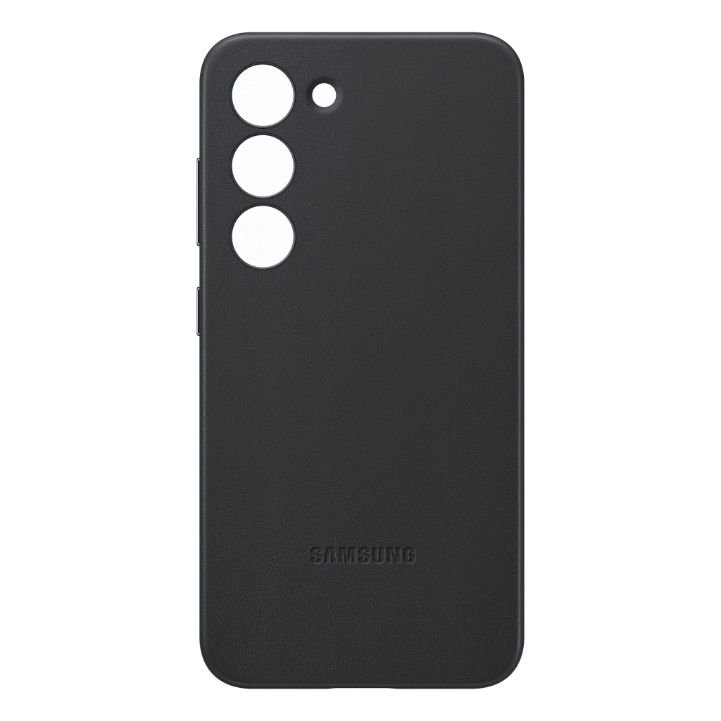 Чохол до мобільного телефона Samsung Galaxy S23 Plus Leather Case Black (EF-VS916LBEGRU)