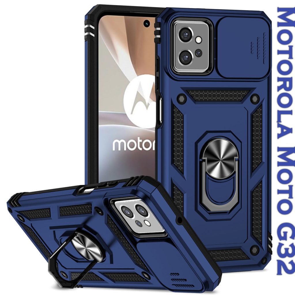 Чохол до мобільного телефона BeCover Military Motorola Moto G32 Blue (708178)
