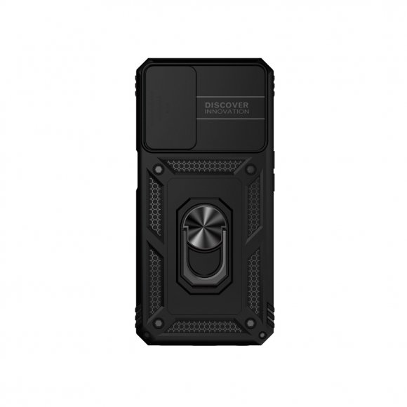 Чохол до мобільного телефона BeCover Military Oppo A16 / A16s / A54s Black (708195)